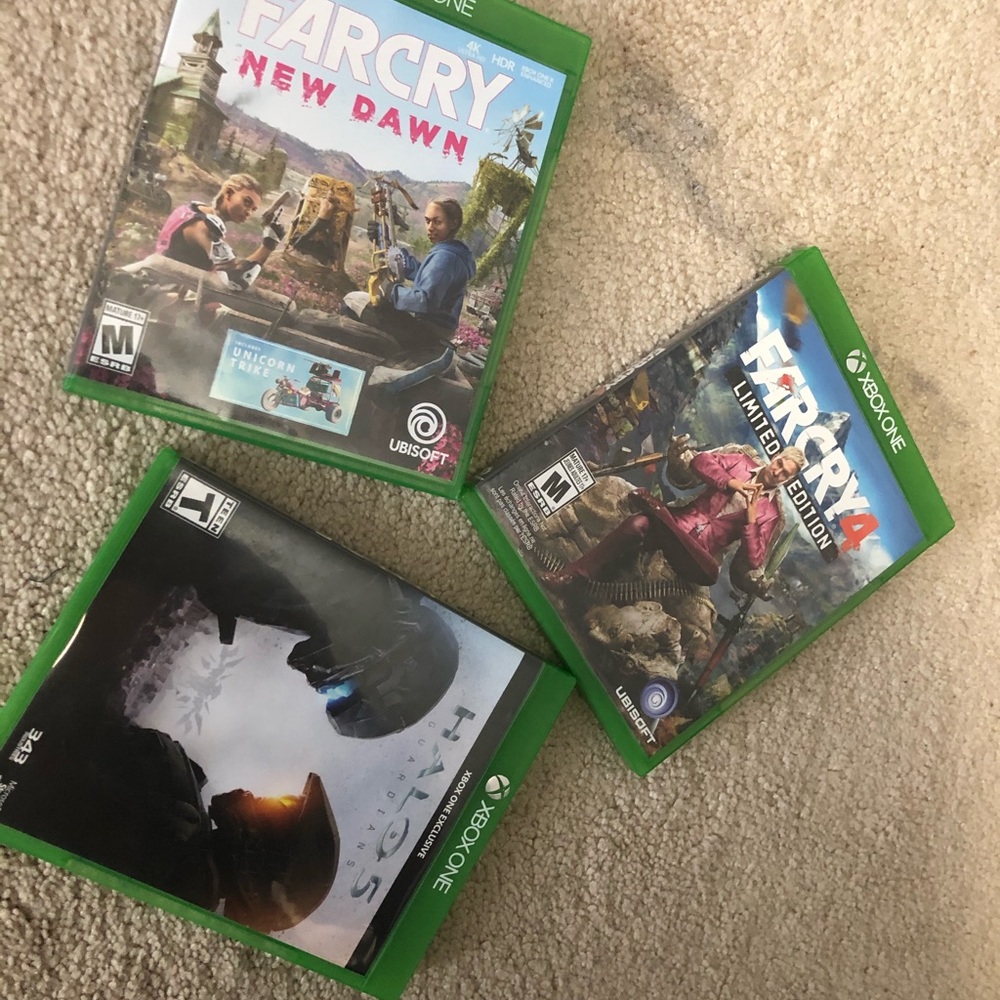 Xbox One Games Lot